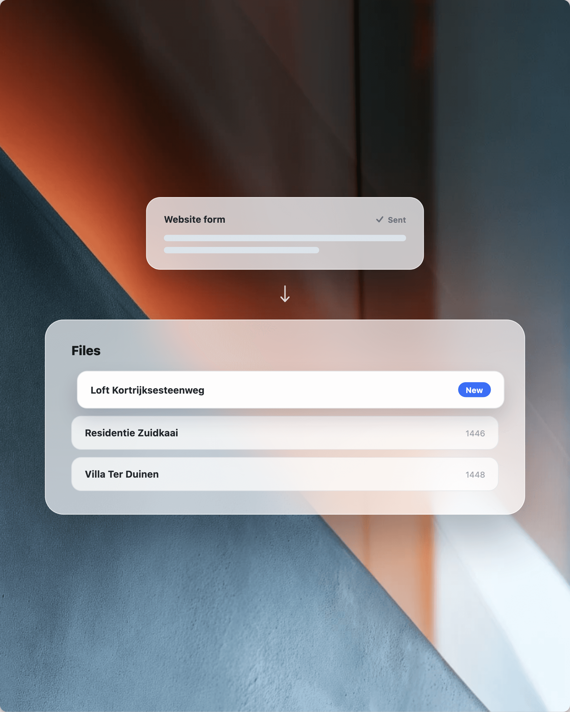 From request to file