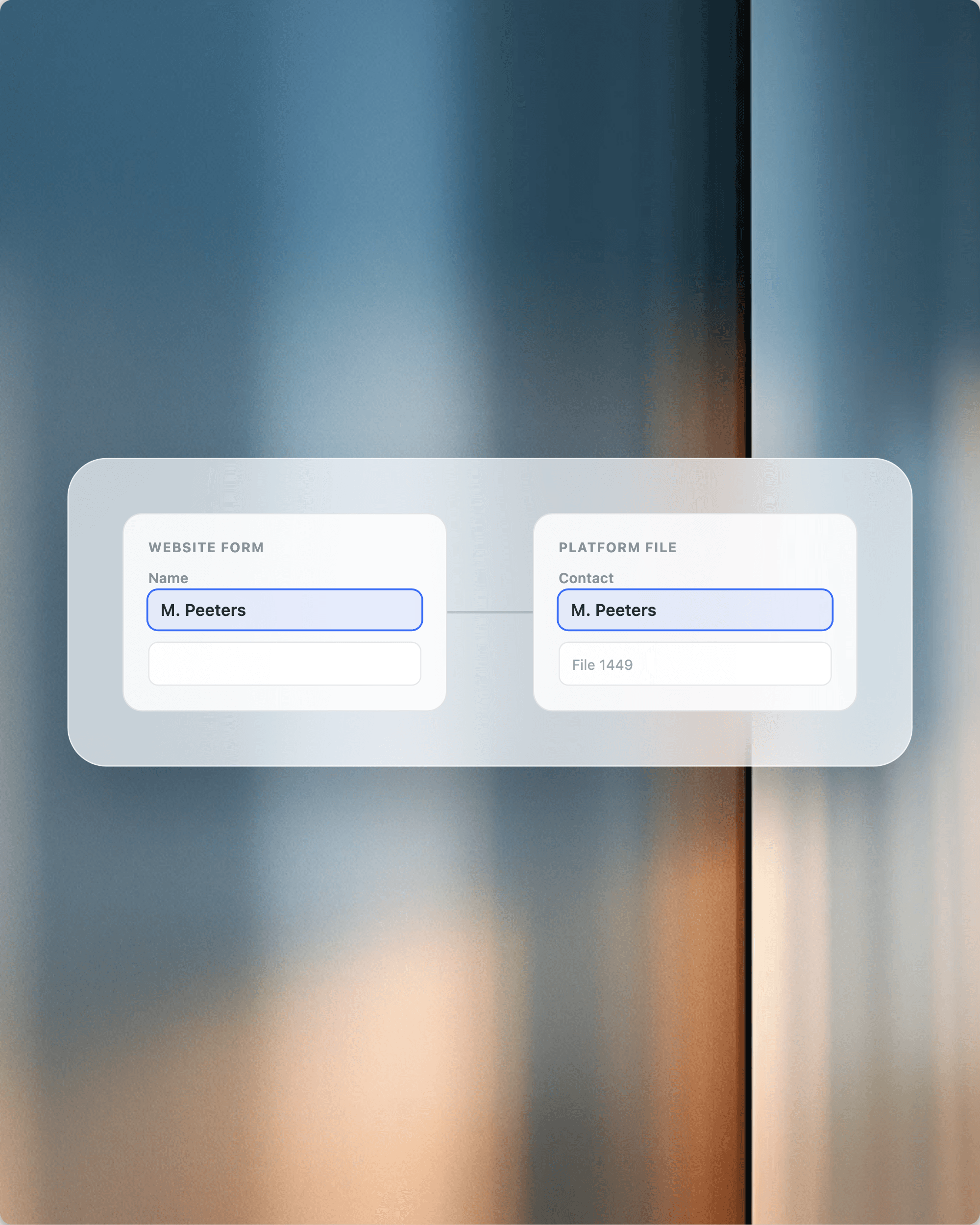 Receive requests straight into your system